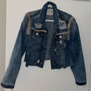 Rachel Roy jean jacket